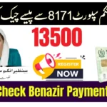 Check Benazir Payment Online